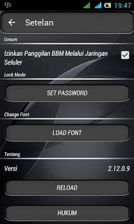 Download BBM Dark Grey V2.12.0.9 APK