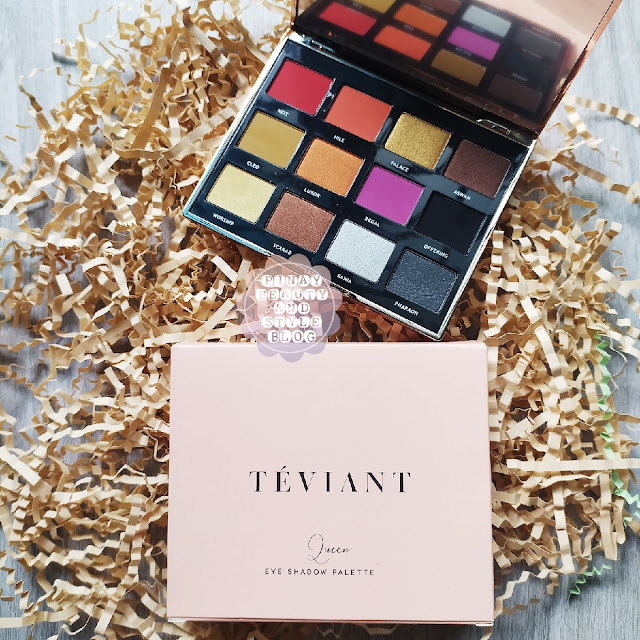 Teviant Queen Eyeshadow Palette Review, Price, and Swatches