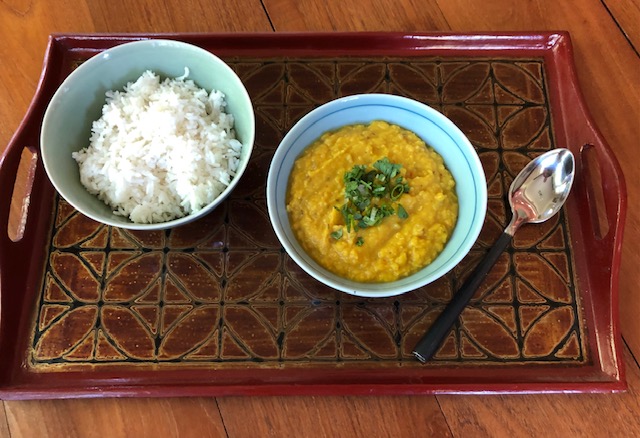 Indian Dal, which doubles as Spicy Lentil Soup
