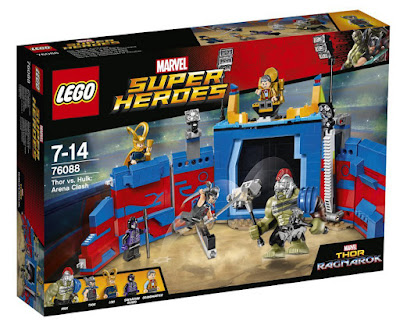 LEGO Super Heroes : Thor 3 Ragnarok 76088 Thor vs. Hulk : Arena Clash  Combate | Lucha | Choque en la Arena CAJA JUGUETE
