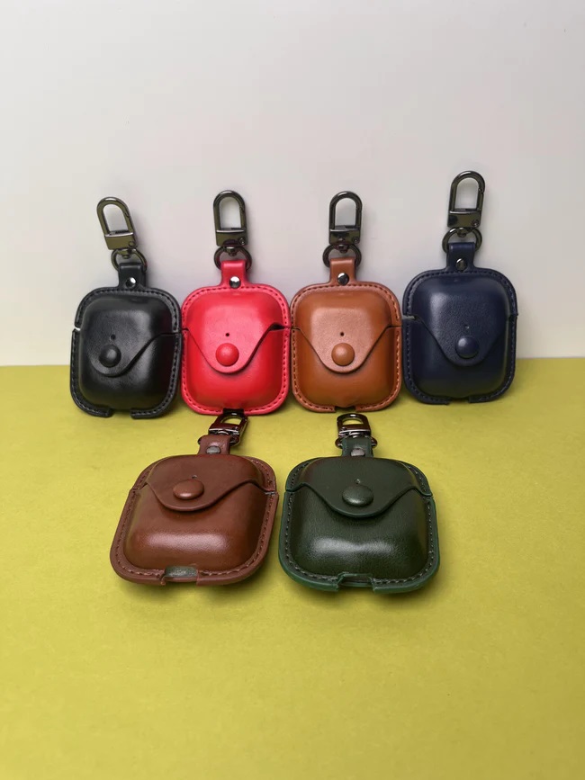 Leather Case For AirPods For AirPods 1/2