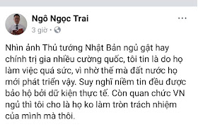 NGÔ NGỌC TRAI LẠI LỖI NGÔN RỒI