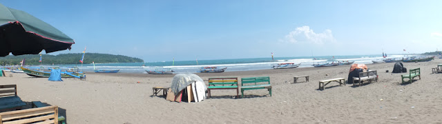 Panorama Pantai Pangandaran