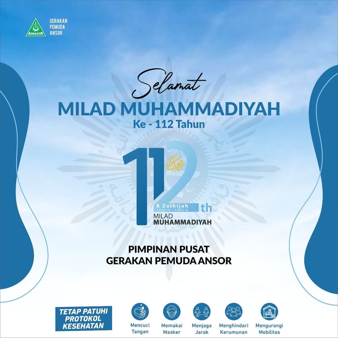 Selamat Milad Muhammadiyah Ke-112