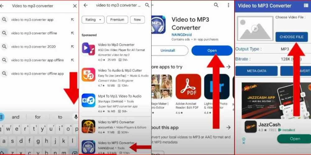 YouTube to mp3 converter Android App