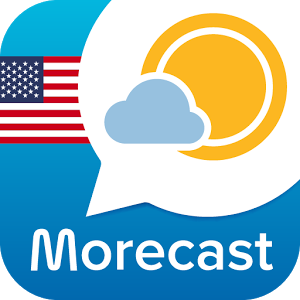 Morecast weather app for android