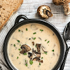 CREAMY GARLIC MUSHROOM SOUP