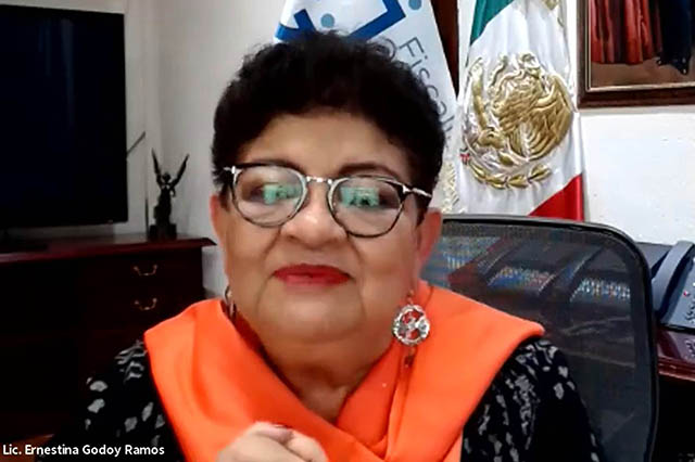 La fiscal General de Justicia de la Ciudad de México, Ernestina Godoy Ramos, explicó que durante la emergencia sanitaria se incrementaron más de 45 por ciento las vinculaciones a proceso de personas que comenten delitos contra las mujeres