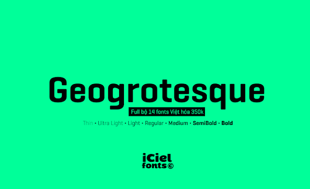 Bộ iCiel font Full