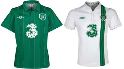 jersey republik Irlandia untuk Piala Eropa 2012