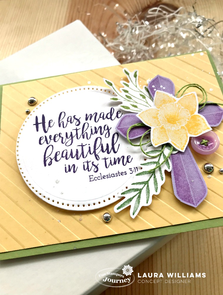 lauralooloo: Beautiful In It's Time {Easter Blessings card}