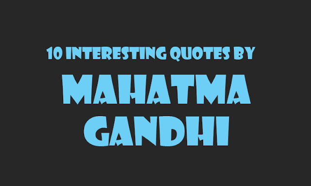 quotes by mahatma gandhi