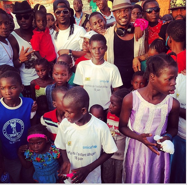 P-Square gives back to society in Niger Republic(Photos)4