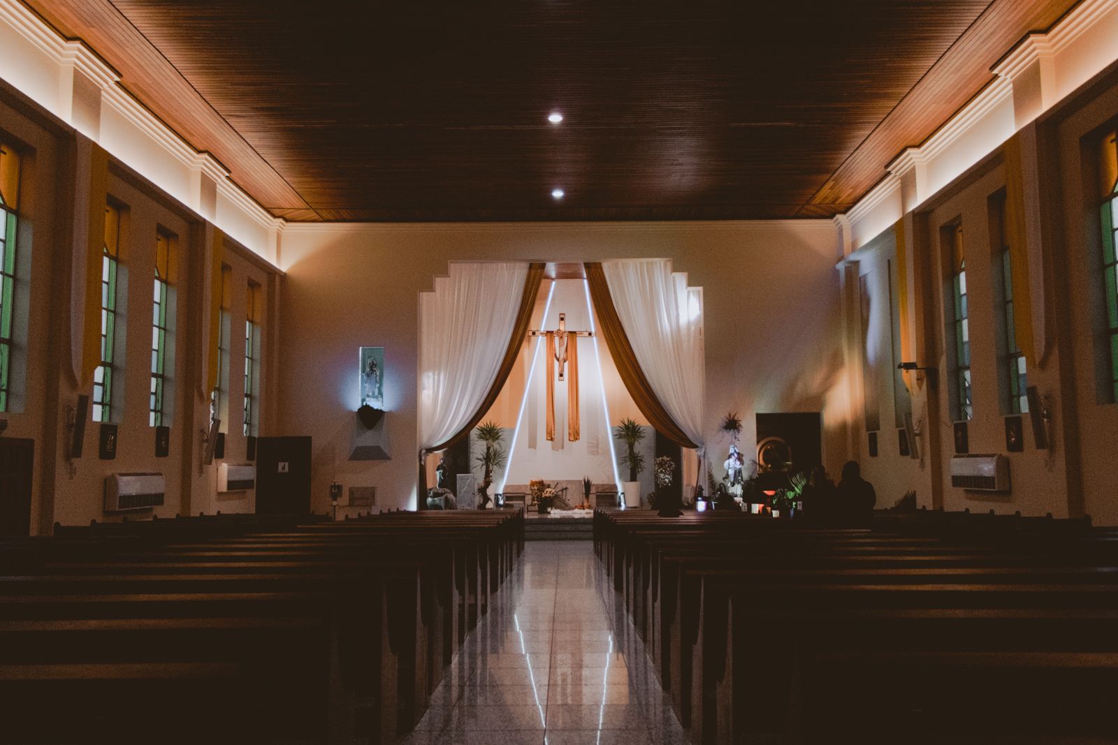 Interior igreja Navegantes - SC