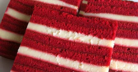 Resepi-Resepi Menyelerakan: Kek Lapis Red Velvet