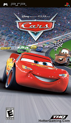 Free Download Cars PSP Game Cover Photo