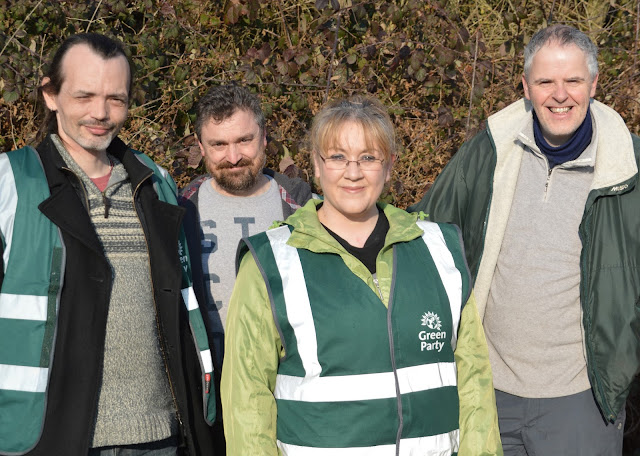 Peterborough Green Party litter pickers