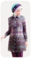 model+baju+batik+muslim+(5) Model Baju Batik Muslim Trend Terbaru