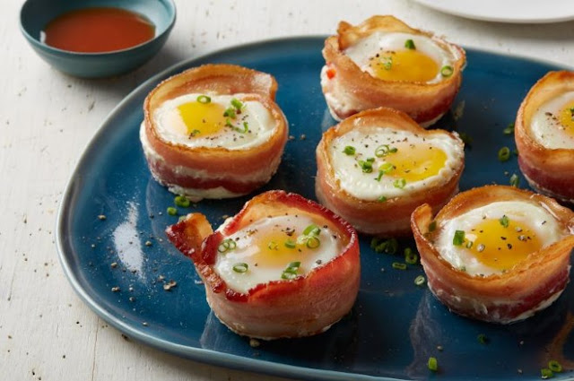 Bacon and Egg Cups #paleo #breakfast