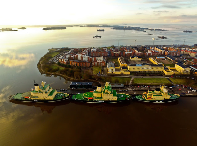 Drone Namibia in Helsinki, Finland - aerial photos