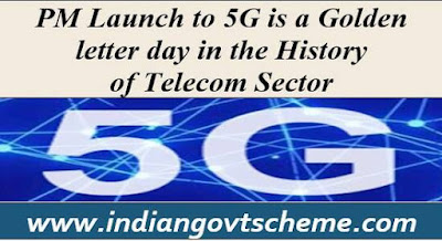PM Launch to 5G is a Golden letter day