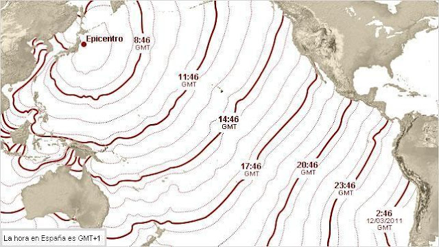 avance tsunami japon 2011