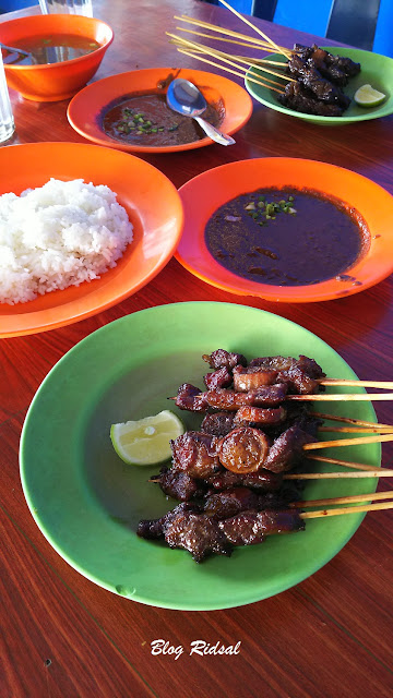 Nasi Sate Matang Bang Nan: Coba Sate Pakai Nasi - Sate matang