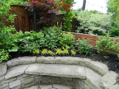 New Back garden perennial bed in Wychwood After by Paul Jung Gardening Services--a Toronto Gardening Company