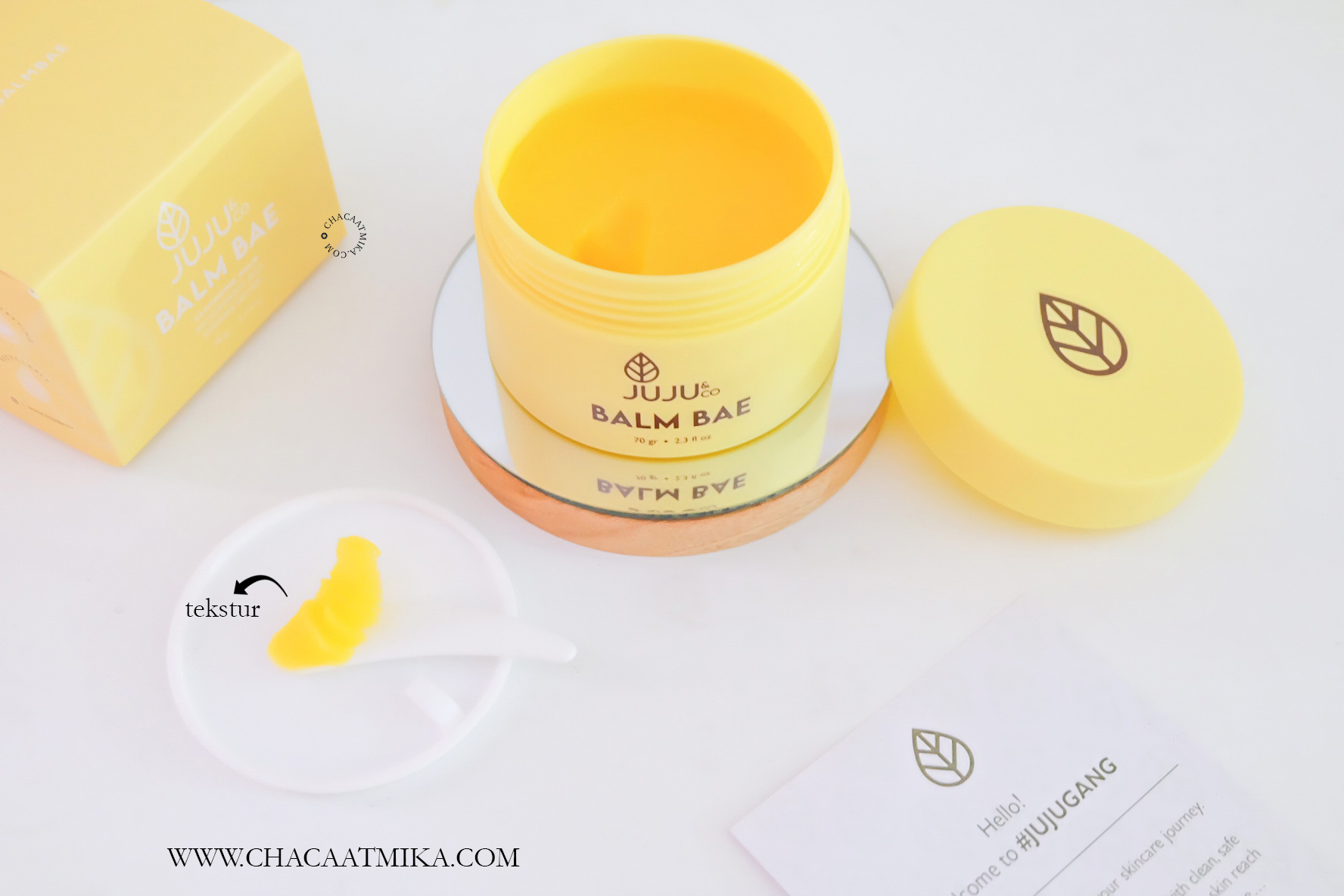 [Review] JUJU & CO Balm Bae Cleansing Balm