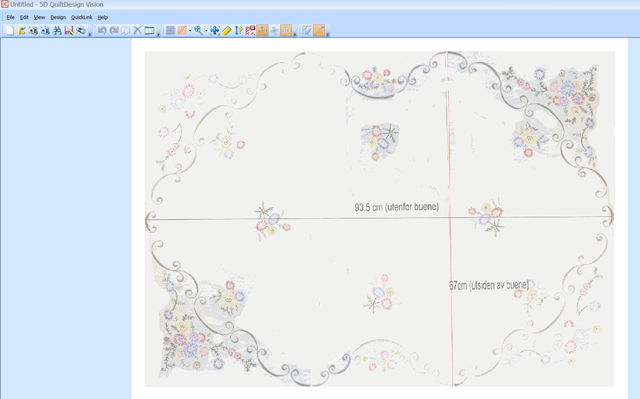 5D QuiltDesign Vision.