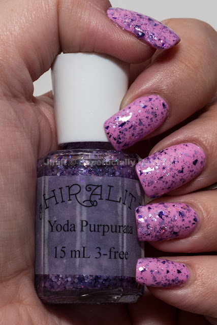 Chirality - Yoda Purpurata over Zoya - Sweet