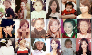 Foto masa kecil Artis Korea foto bayi snsd