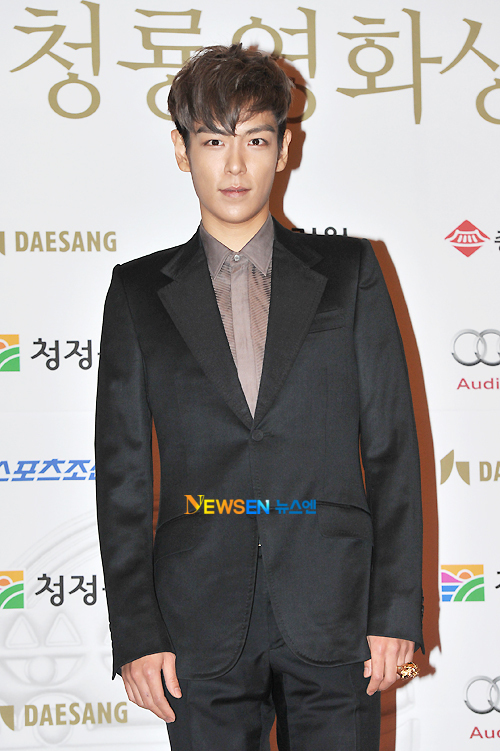 Big Bang TOP at Blue Dragon Film Awards