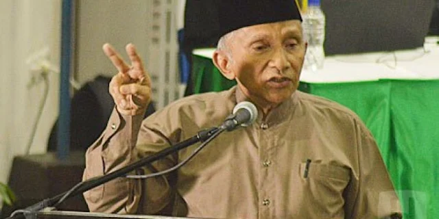 Tolak Gerakan Wakaf Uang, Amien Rais: Minta ke China saja, Jangan Usik Uang Umat Islam!