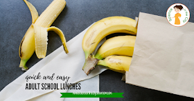 tips and suggestions for quick and easy lunches for teachers