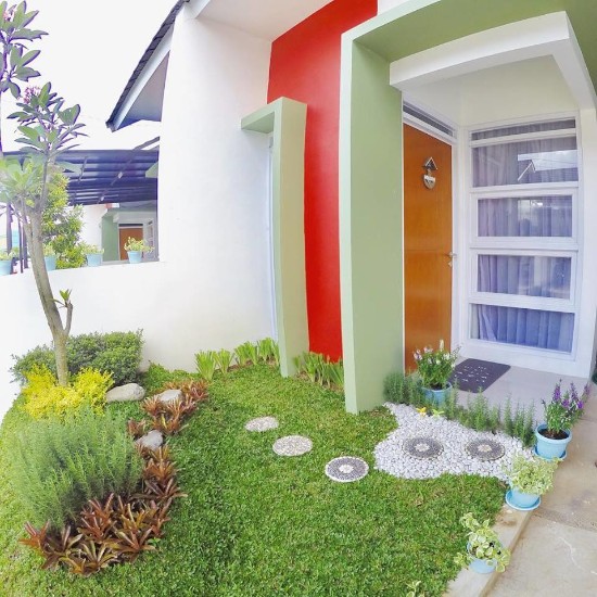 Interior rumah kecil nan cantik dengan indoor garden