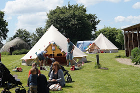 Forgotten Foods Festival Norfolk Fire Pit Campsite 2 posh 2pitch luxury tent