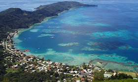 Adamstown, la capital de las islas Pitcairn