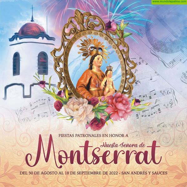 Programa de actos de las Fiestas en Honor de Ntra. Sra. de Montserrat 2022 - San Andrés y Sauces