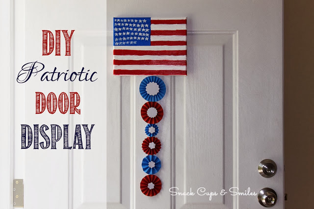 diy patriotic door display