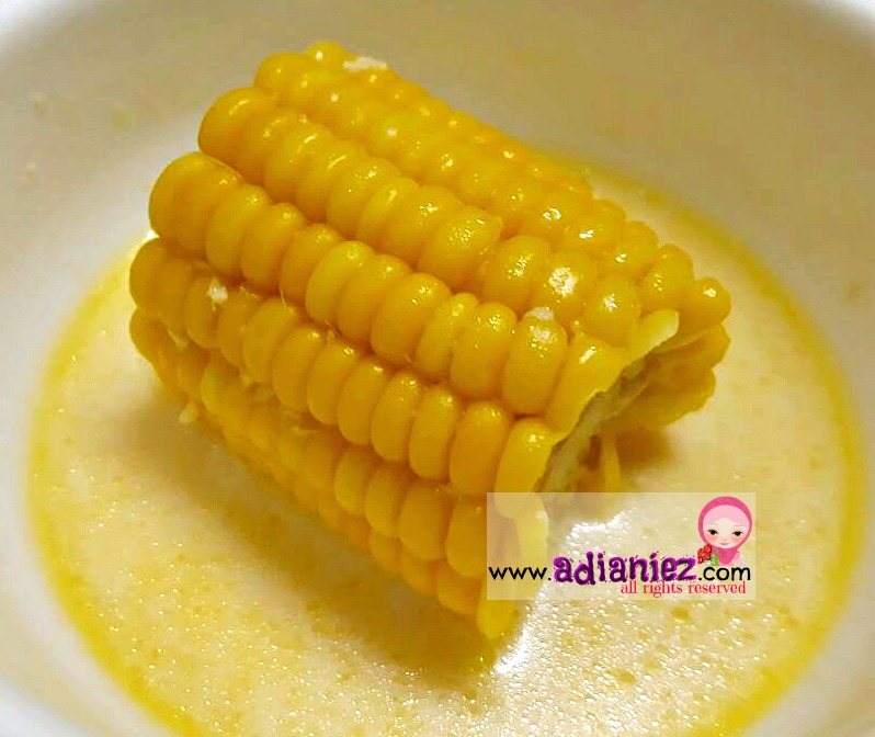 Resepi  Jagung Rebus Susu Simple ~ Blog Adianiez