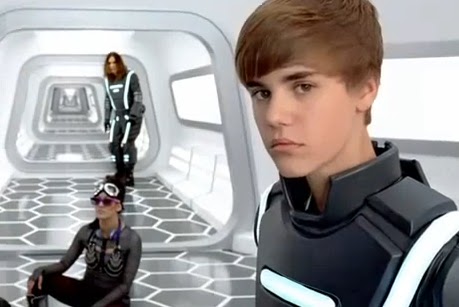 Here#39;s a the newest TV justin bieber watching tv. Here#39;s a the newest TV