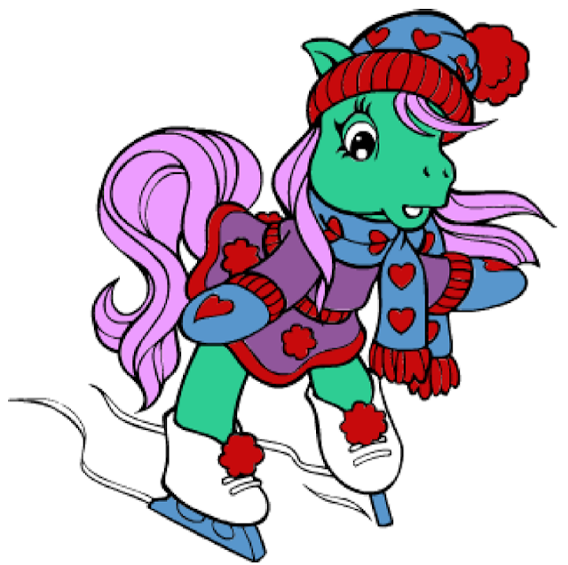 Image from Hubworld My Little Pony Winter Fun Coloring Book