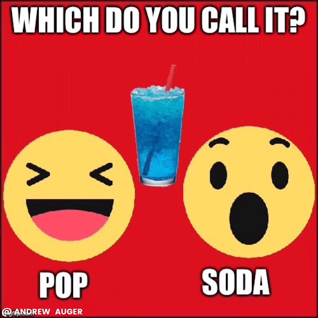 which do you call it? pop - soda