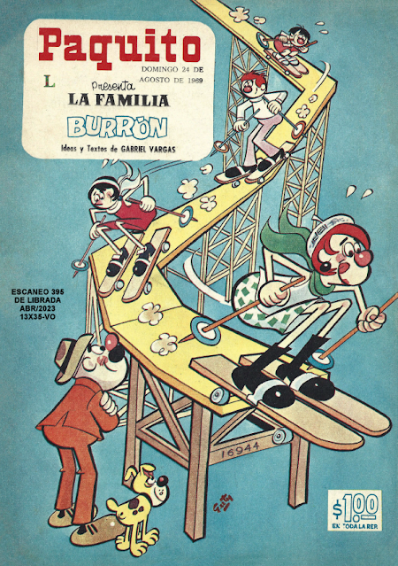 REVISTA INTERACTIVA DE LA FAMILIA BURRÓN    No.16,944   AÑO 1969