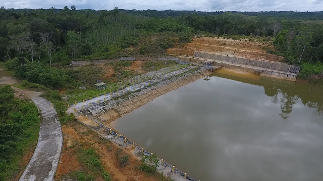 Bendungan Pancur Aji sanggau