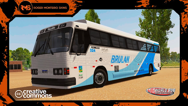 SKINS WORLD BUS DRIVING SIMULATOR ROGER MONTEIRO SKINS