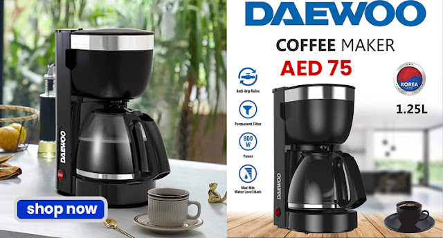 Daewoo Coffee Machine 10 cup coffee machine