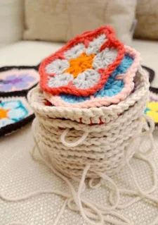 African flower crochet pattern