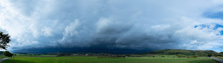 Wetterfotografie Unwetterfront Sturmjäger Weserbergland Olaf Kerber